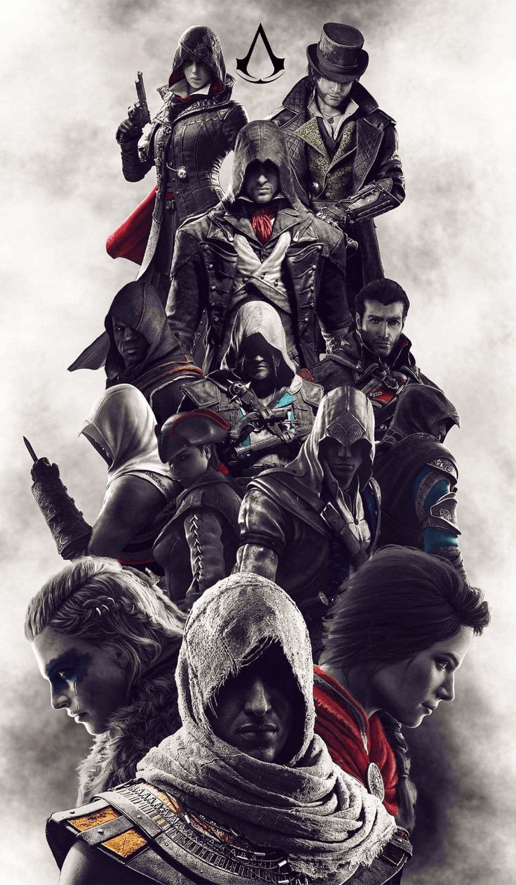 Assassin's Creed series game artwork.